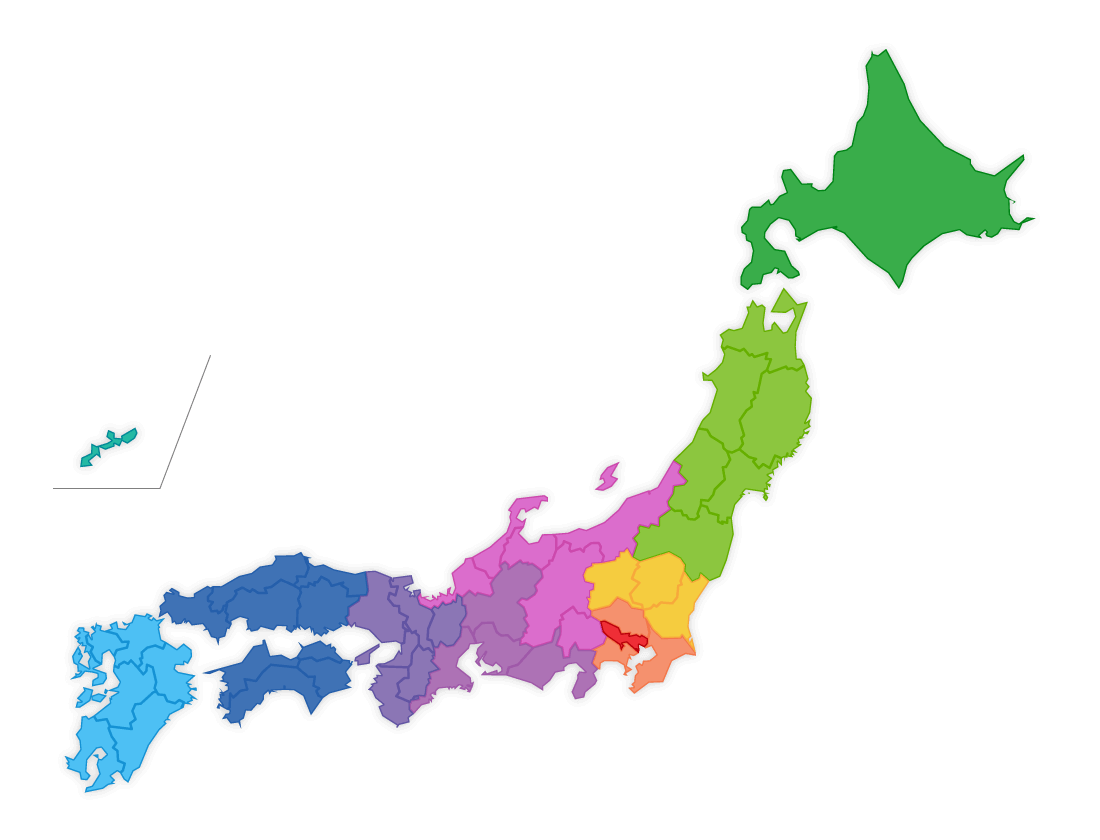 日本地図